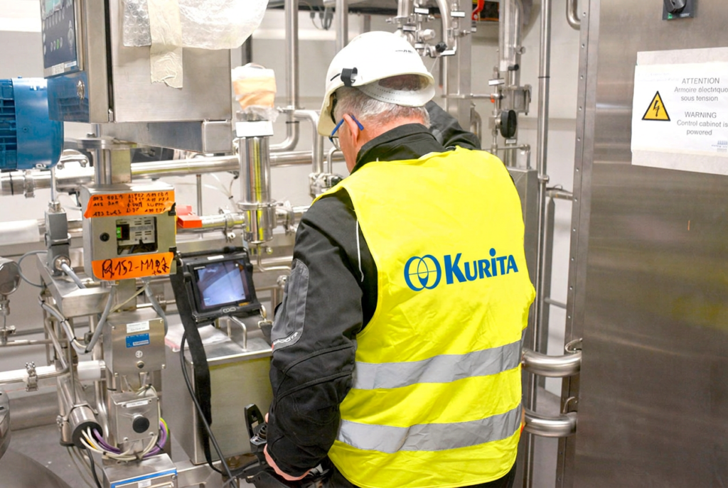 kurita man logo
